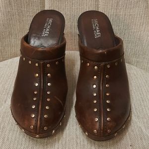 MICHAEL KORS clogs ASTOR heels